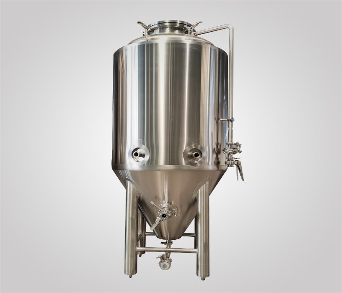 <b>Fermentador cónico de acero Singal de 3BBL</b>